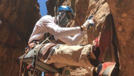 Equipping sport climbs using epoxy